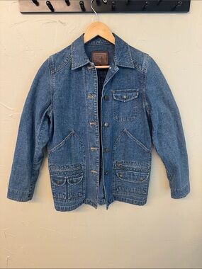 Ralph Lauren Blue Denim Jacket - Casual Workwear Coat